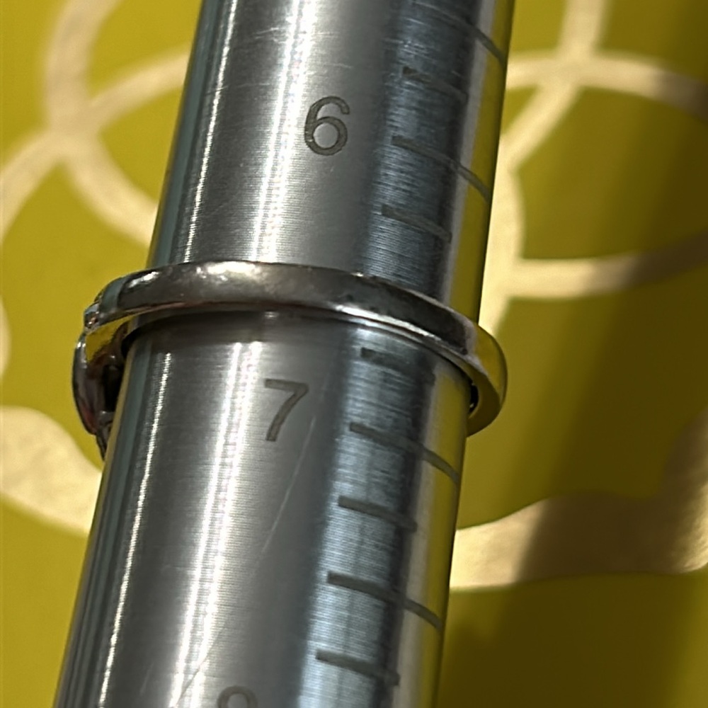 Sterling silver ring. - Picture 8 of 9